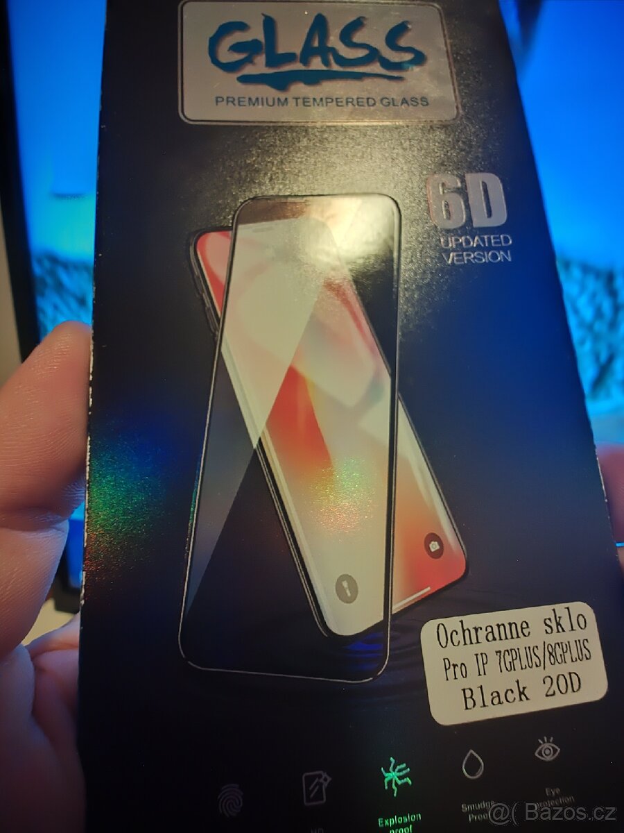 iPhone 7,8 plus sklo - 3