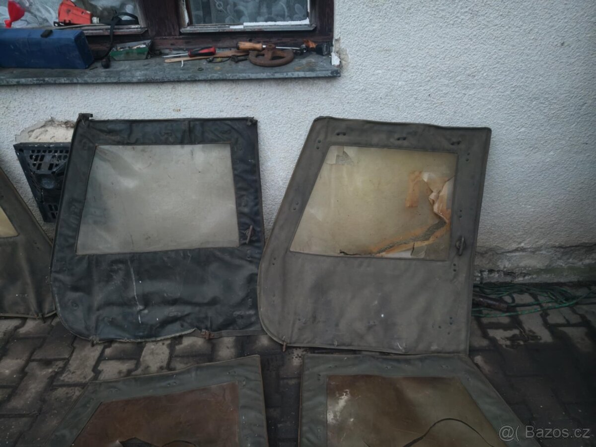 Dkw Munga plátěné dveře - 3