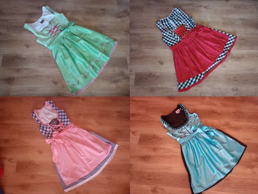 Bavorský kroj veľk. 34-48 DIRNDL - 3