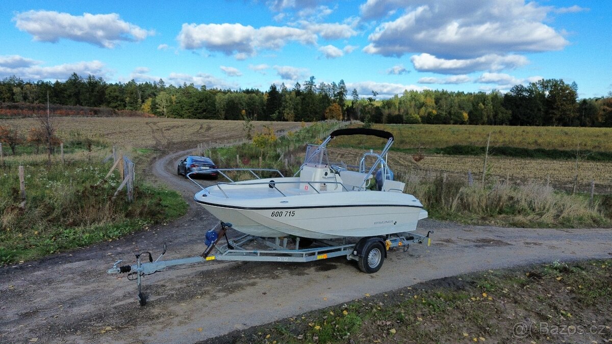 Prodám motorový člun BAYLINER CC5 + trailer - 3