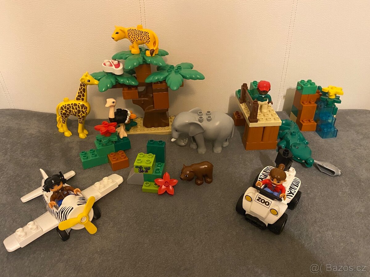 Lego Duplo Fotíme Safari 6156 + velká Duplo podložka - 3