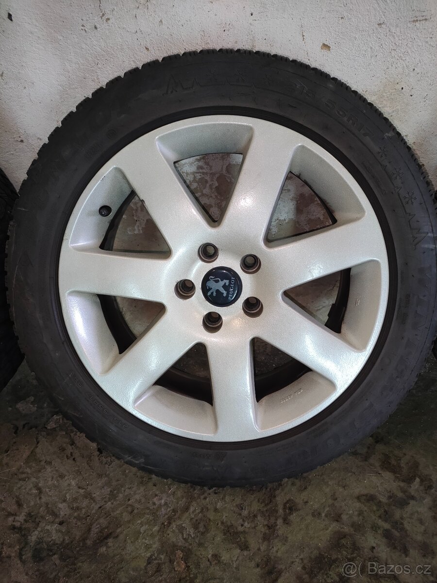 ALU KOLA NA PEUGEOT 407 - 7,5J x 17H2 ET - 3