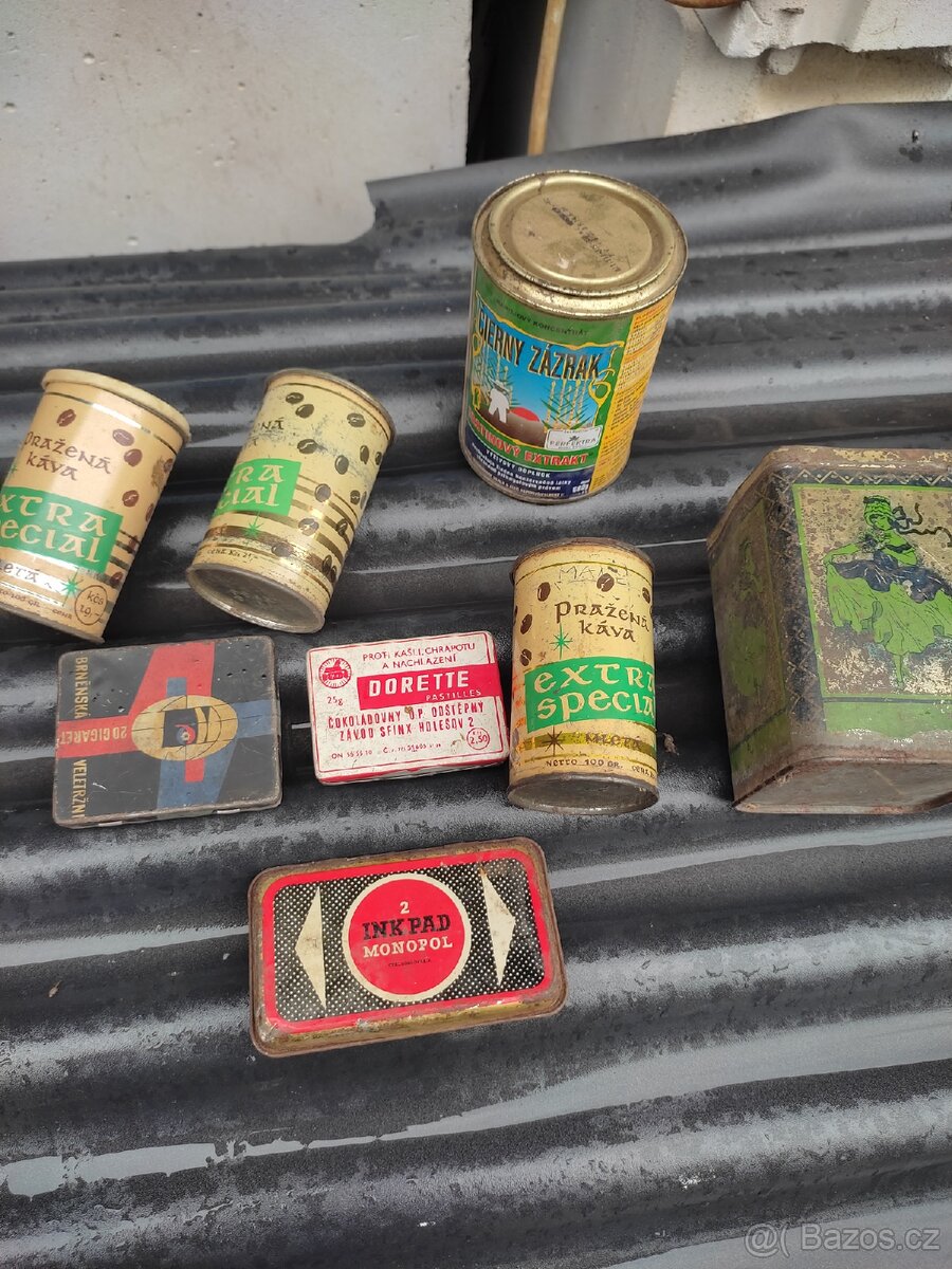 Staré plechovky - 3