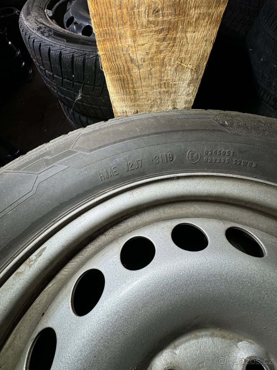 Plechové disky 5x112 R15 zimní sada - 3