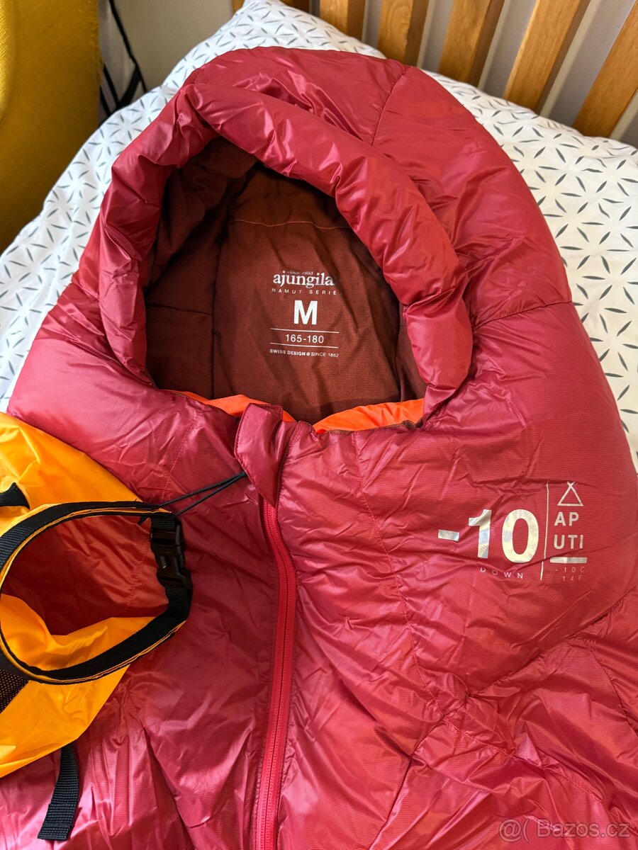 NOVÝ péřový spacák Ajungilak Mammut Perform -10, M 165-180 - 3