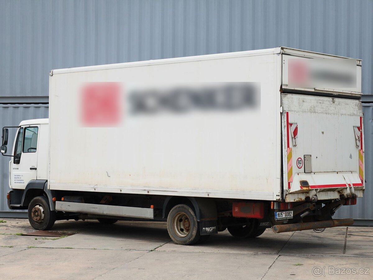 MAN LE 8.180, 14 PALET, HYDRAULICKÉ ČELO SÖRENSEN (1000 KG), - 3