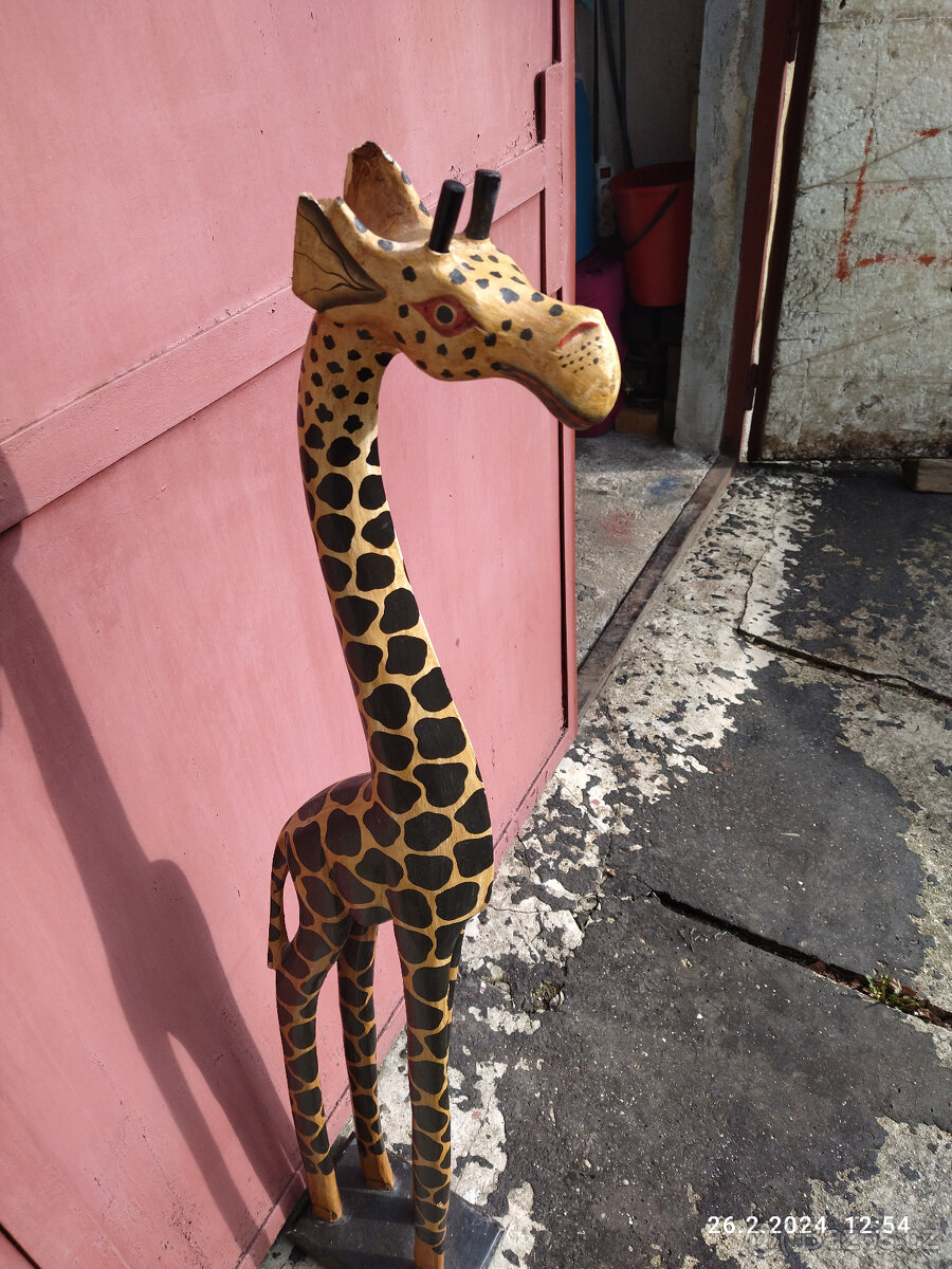 Žírafa dekorativní 123 cm. - 3