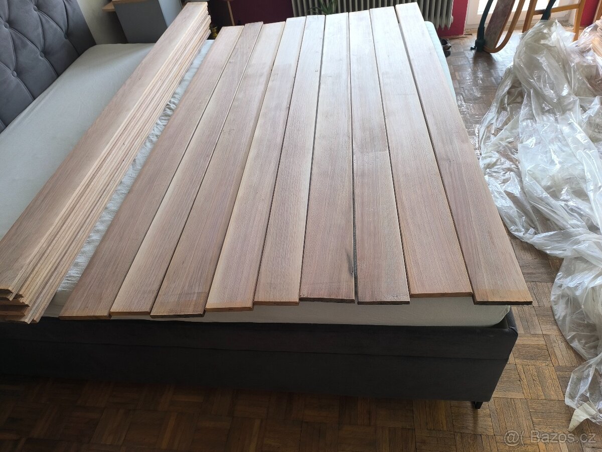 Prodám masivní ořechové obklady. - 3