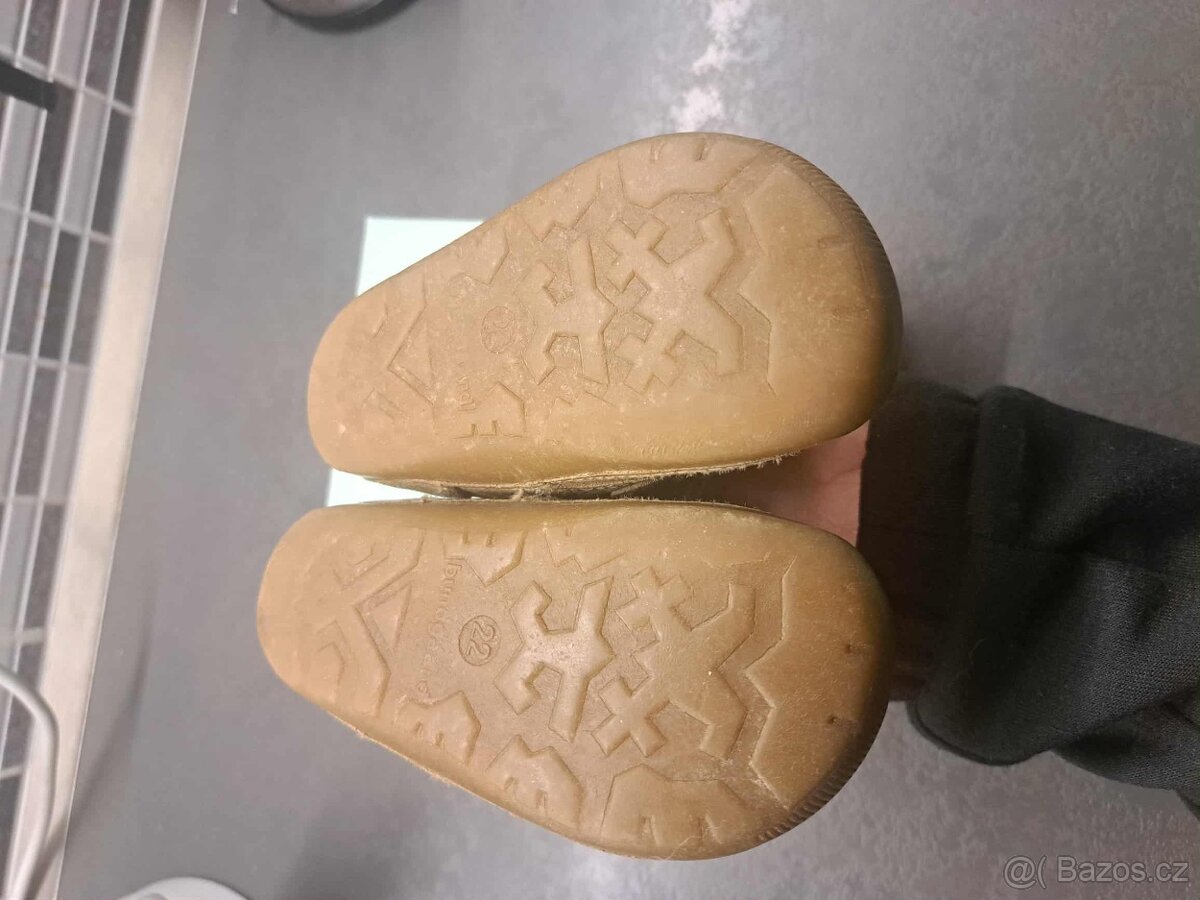 Dětské celoroční boty, vel. 22, zn. Bundgaard - 3