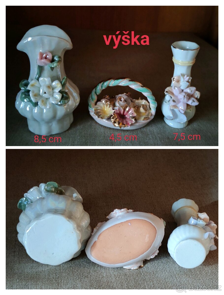 Sošky a ostatní drobné keramické předměty - 3