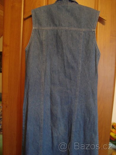 Džínové šaty vel. 34 - 3