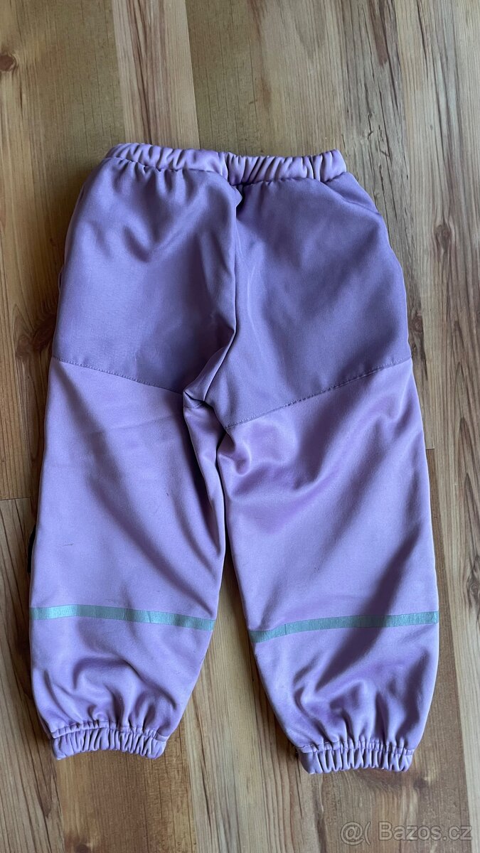 Dívčí softshell teple kalhoty 98/104 - 3