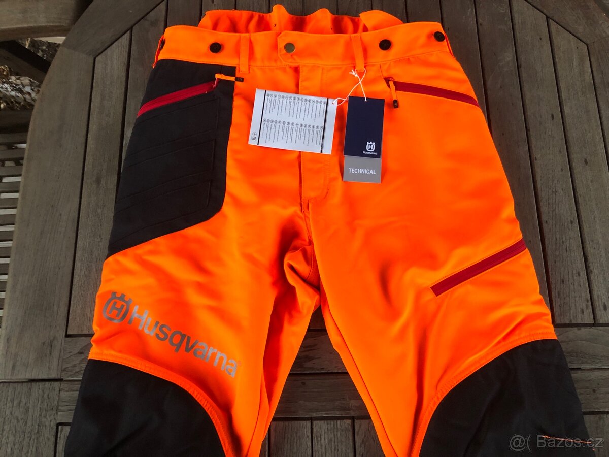 Nové kalhoty Husqvarna Technical pro práci s křovinořezem - 3
