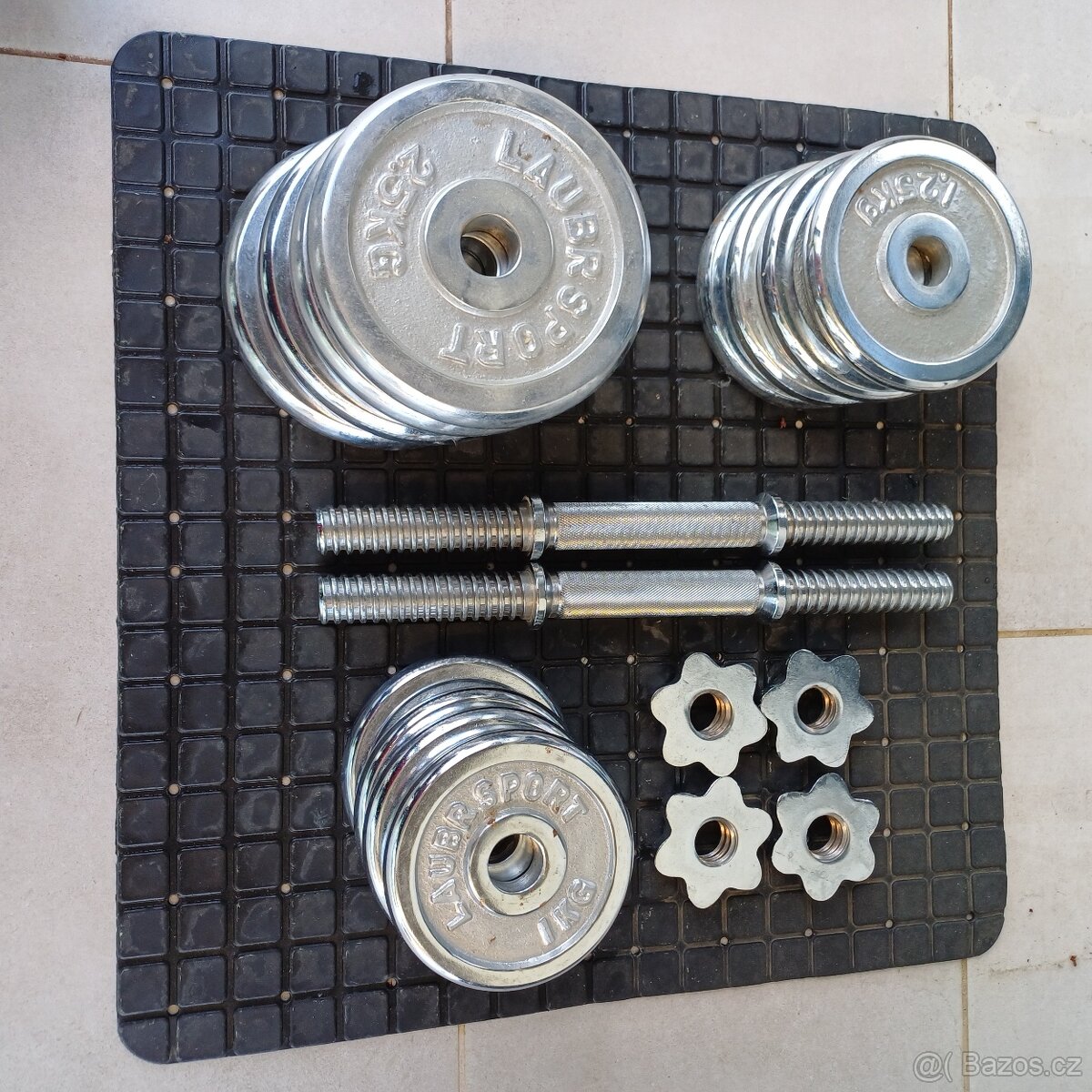 Sada nakládacích činek 2 x 10 kg - 3