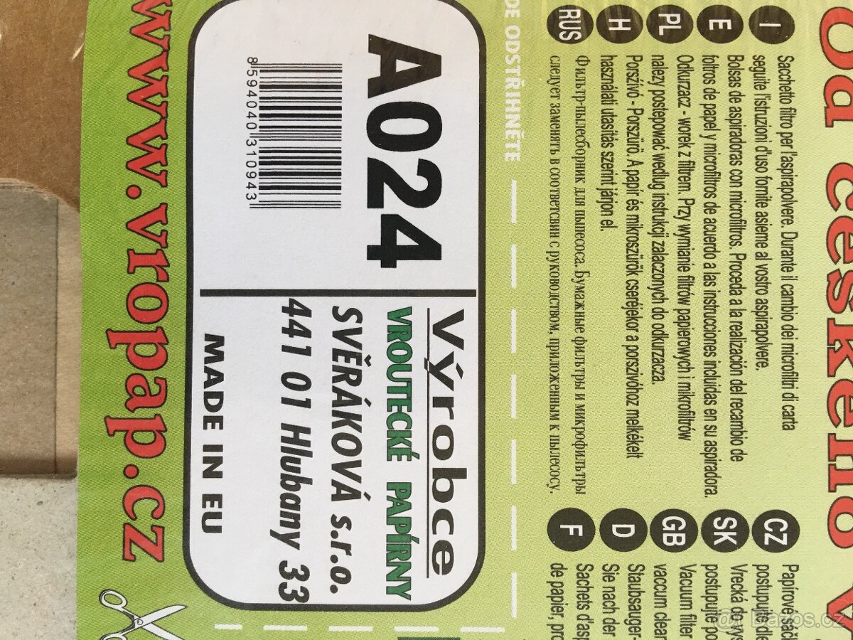 velkokapacitní sáčky do vysavače aeg a privileg - 3