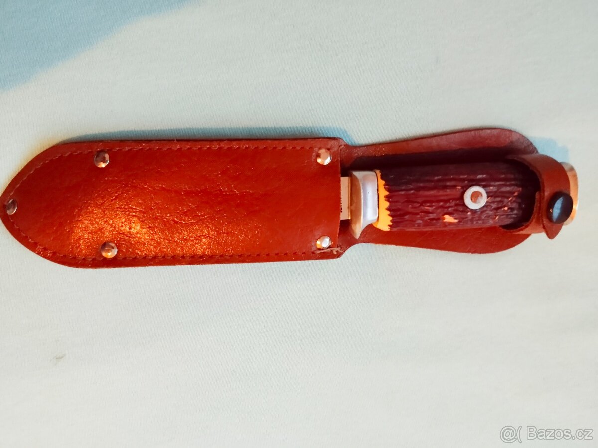 Lovecká dýka s pouzdrem,Mikov - 3