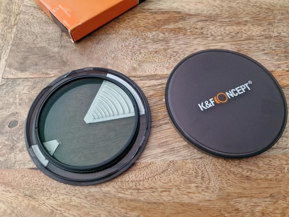 K&F Concept 82 mm černý difuzní filtr 1/8 speciální efekty - 3