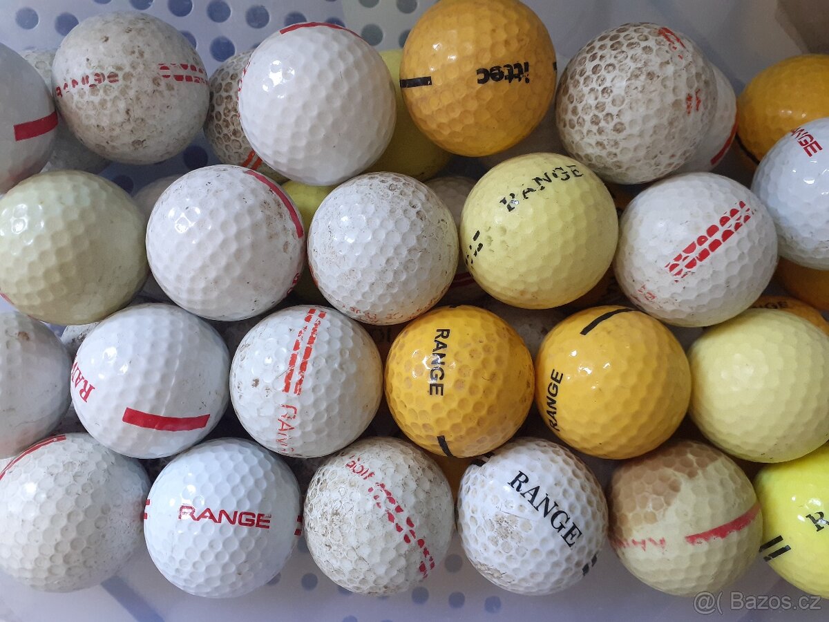 ZNAČKOVÉ GOLFOVÉ MÍČKY LEVNĚ OD 10,-ZA KS.PRO HRU NA HŘIŠTI - 3