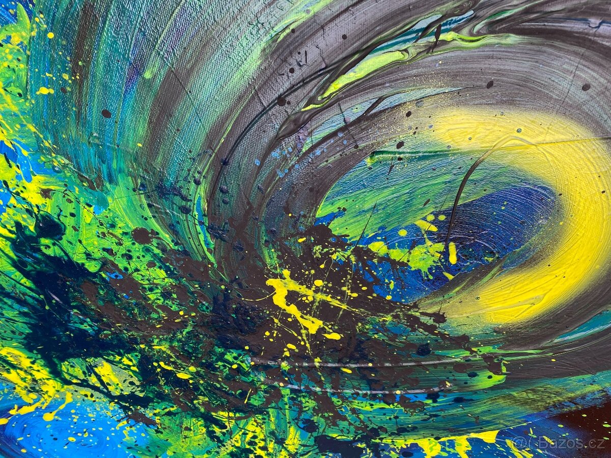 Abstraktní obrazy - vlastní tvorba - 3