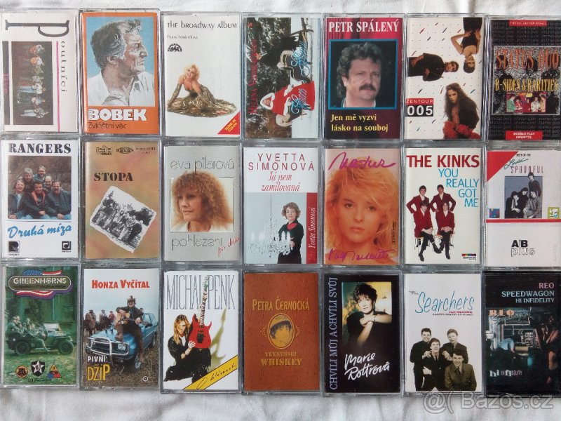 Nova fota 9.11. originál MC kazety od 89 - 3