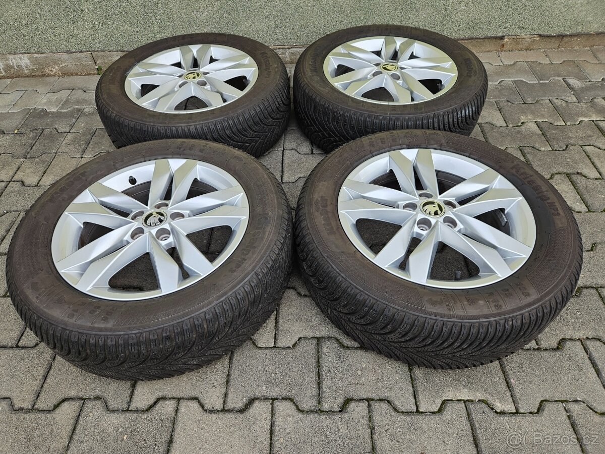 5x100 16 6J ET45 orig. Kamiq,Arona,T-cross vč. zim.pneu - 3