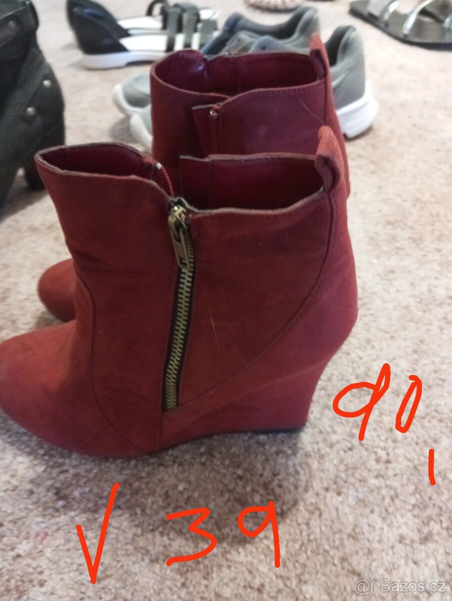 Dámské boty vel 38 a 39 - 3