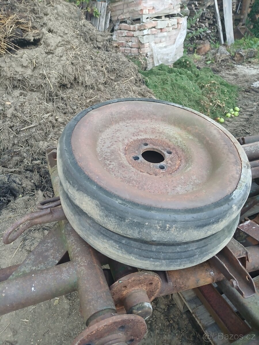 Ocelová kola s gumovým běhounem - 3