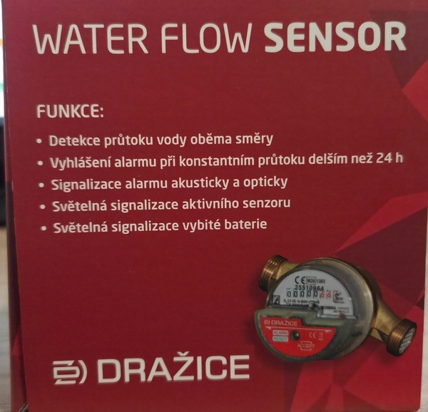 Průtokový senzor - Water Flow Sensor Dražice - 3