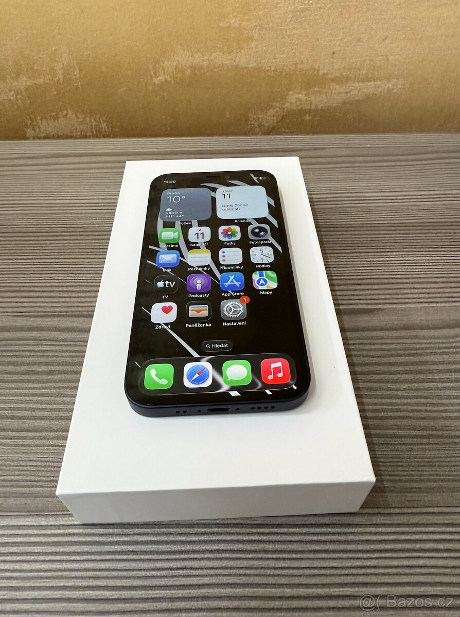 Apple iPhone 12 mini 64GB černá, baterie 100% - 3