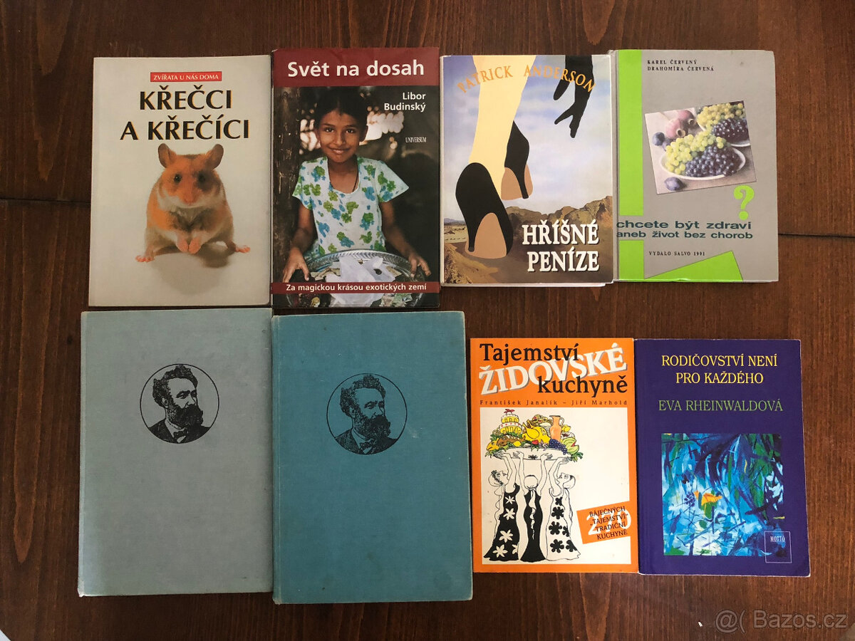 Široký výběr knih 4. Cenu nabídněte. - 3