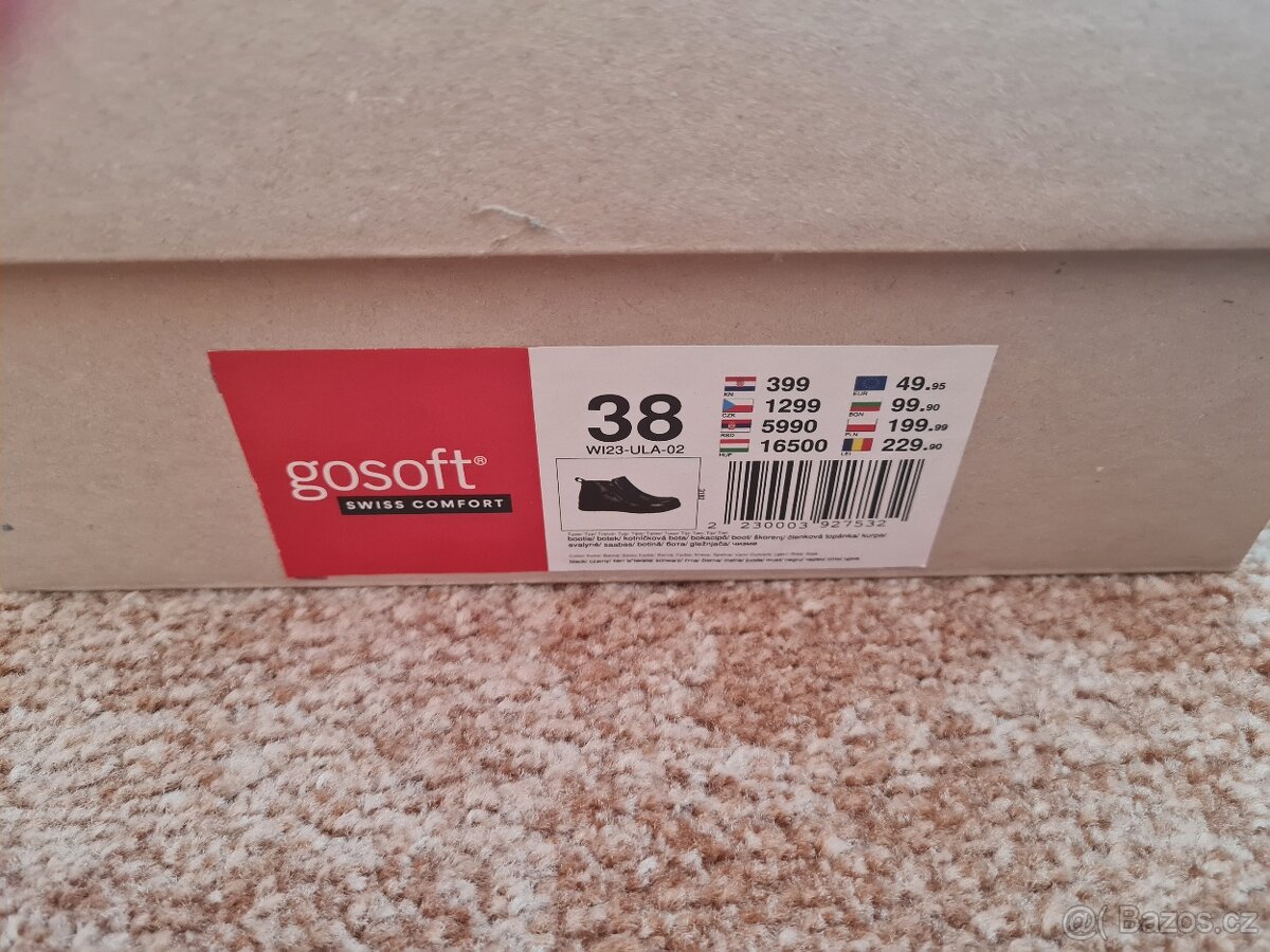 Jarní kotníkové boty Gosoft - 3