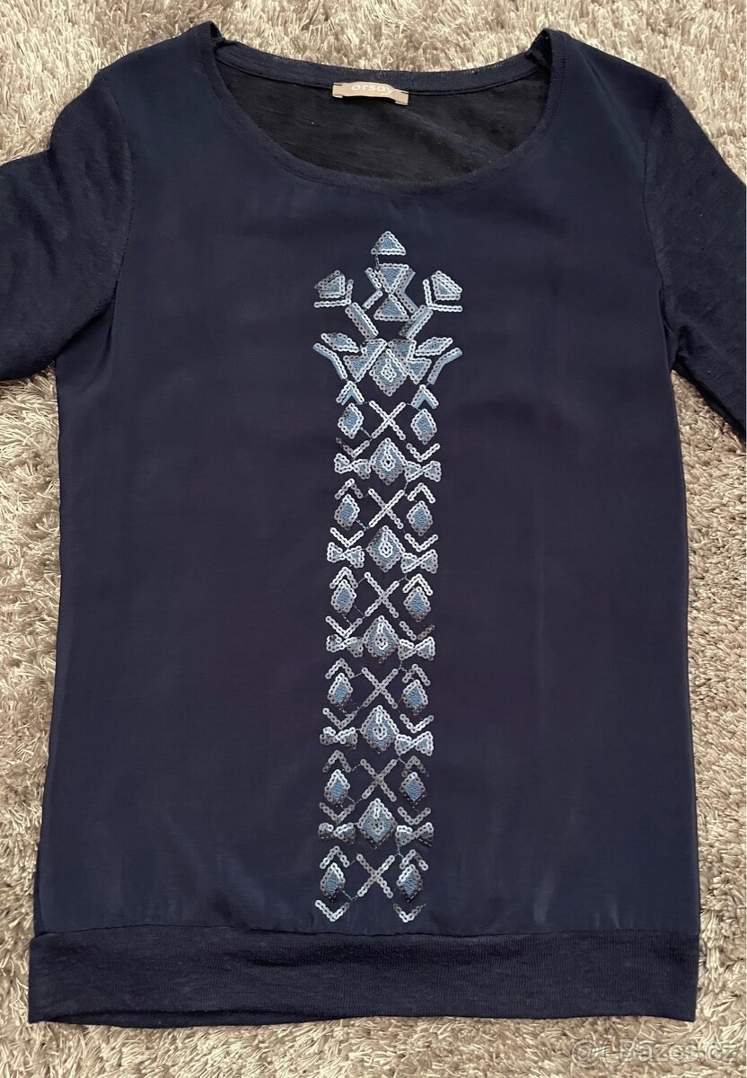 Orsay halenka s flitry XS - 3