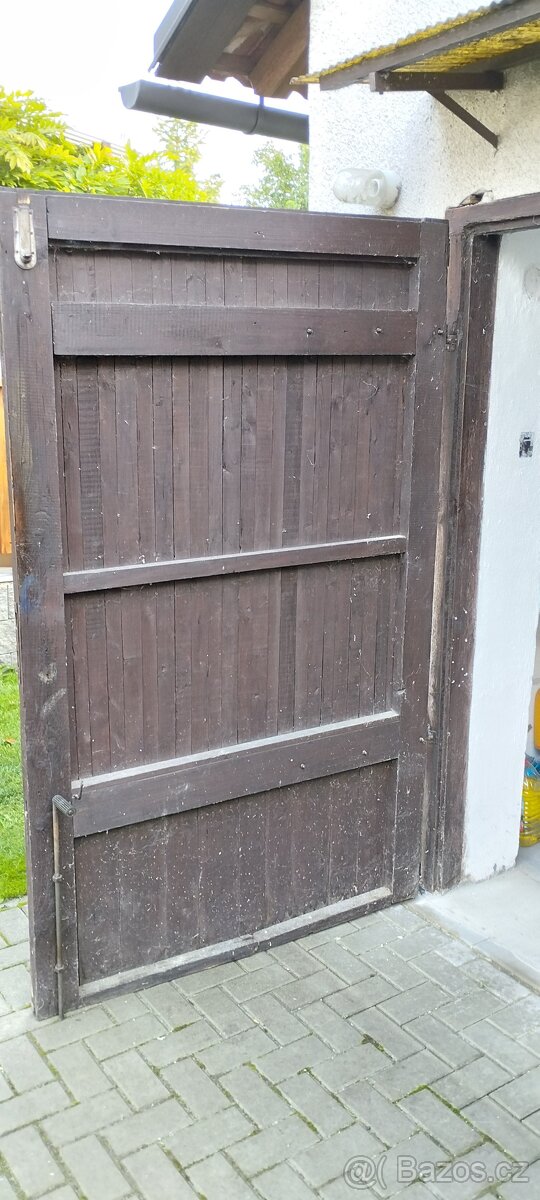 Dřevěné vrata - 3