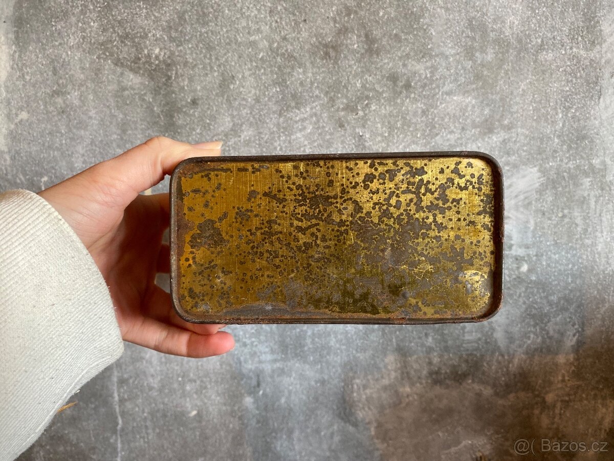 Vintage PFAFF plechová krabička - 3