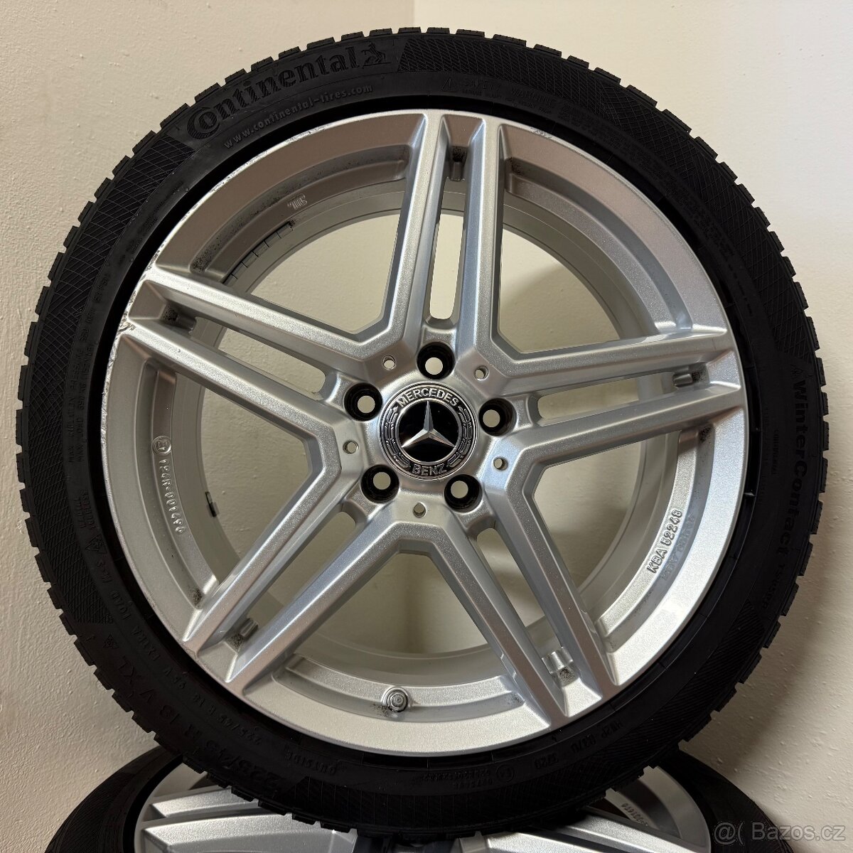MERCEDES CLA A176 5x112 R18 ET49+ZIMNÍ 225/45R18 8/6mm - 3