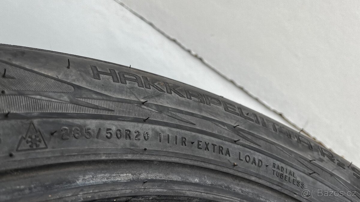4x - zimní pneu - 265/50 R20 111R XL - NOKIAN - 7.5mm - 3