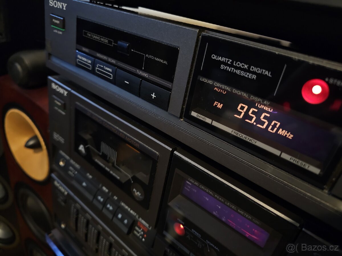 HiFi vĕž SONY ZES, FM, EQ, MGF, možno i Gramofon - 3