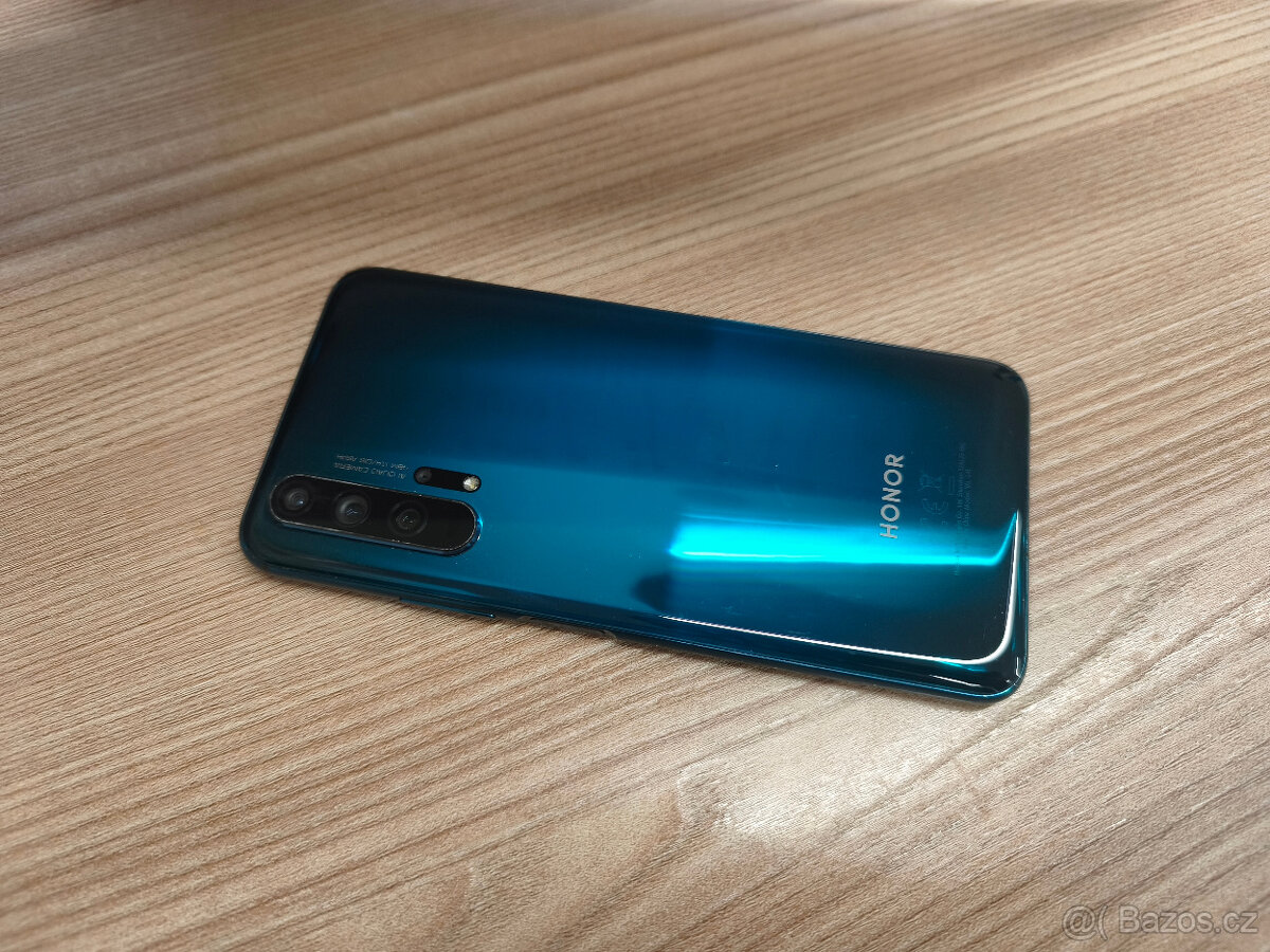 Honor 20 Pro 8GB 256GB Phantom Blue + skla a kryty ZÁVADA - 3