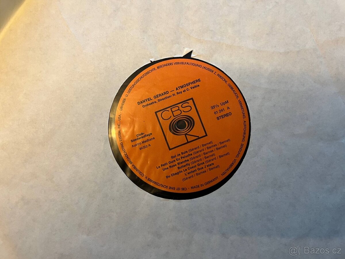 LP / Vinyl: Danyel Gérard - Butterfly Atmosphere - 3