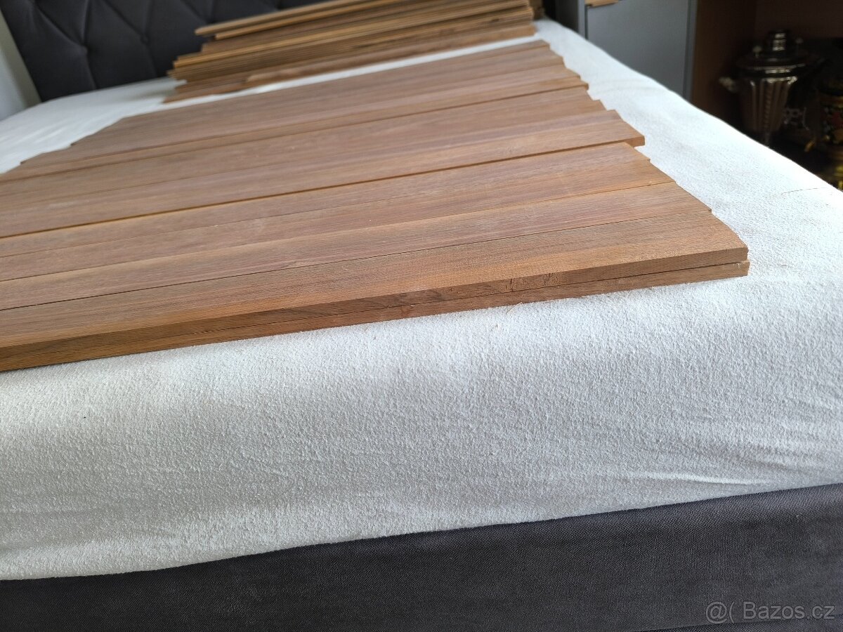 Prodám masivní orešakové obklady - 3