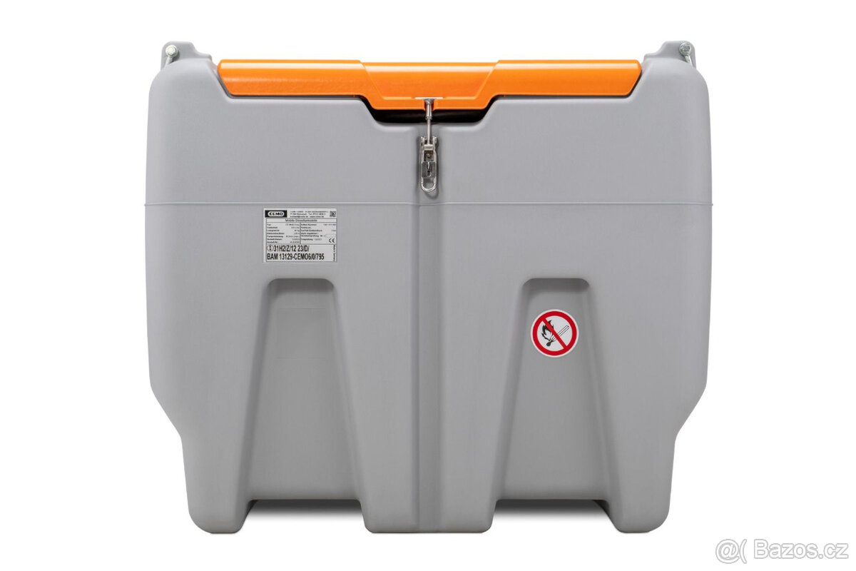 Mobilní nádrž na naftu CEMO DT-MOBIL 620 litrů, 12V - 3
