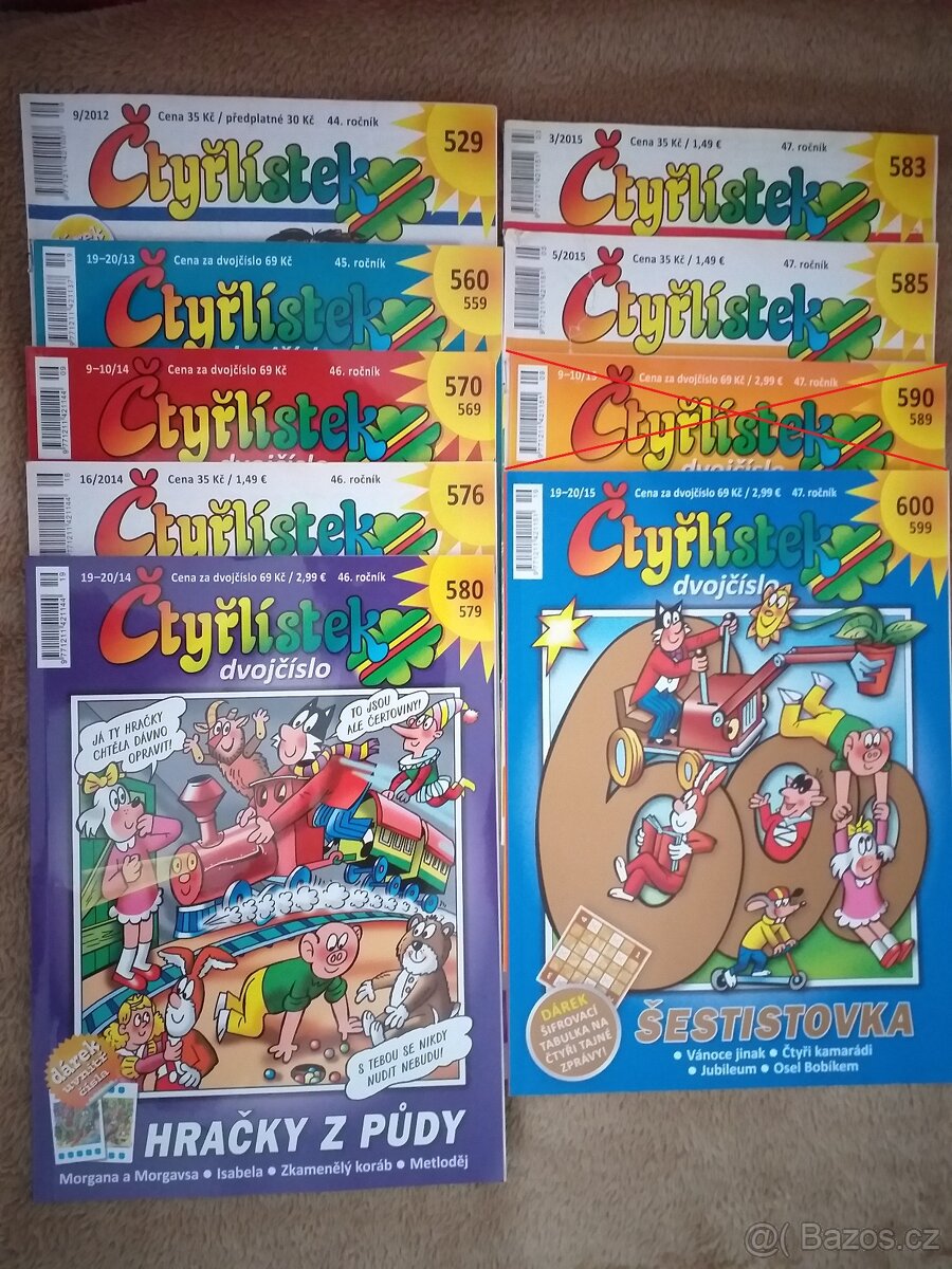 Časopisy Čtyřlístek - 3