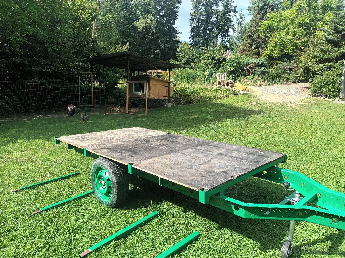 Vyvažečka, plato, přepravník na balíky - 3