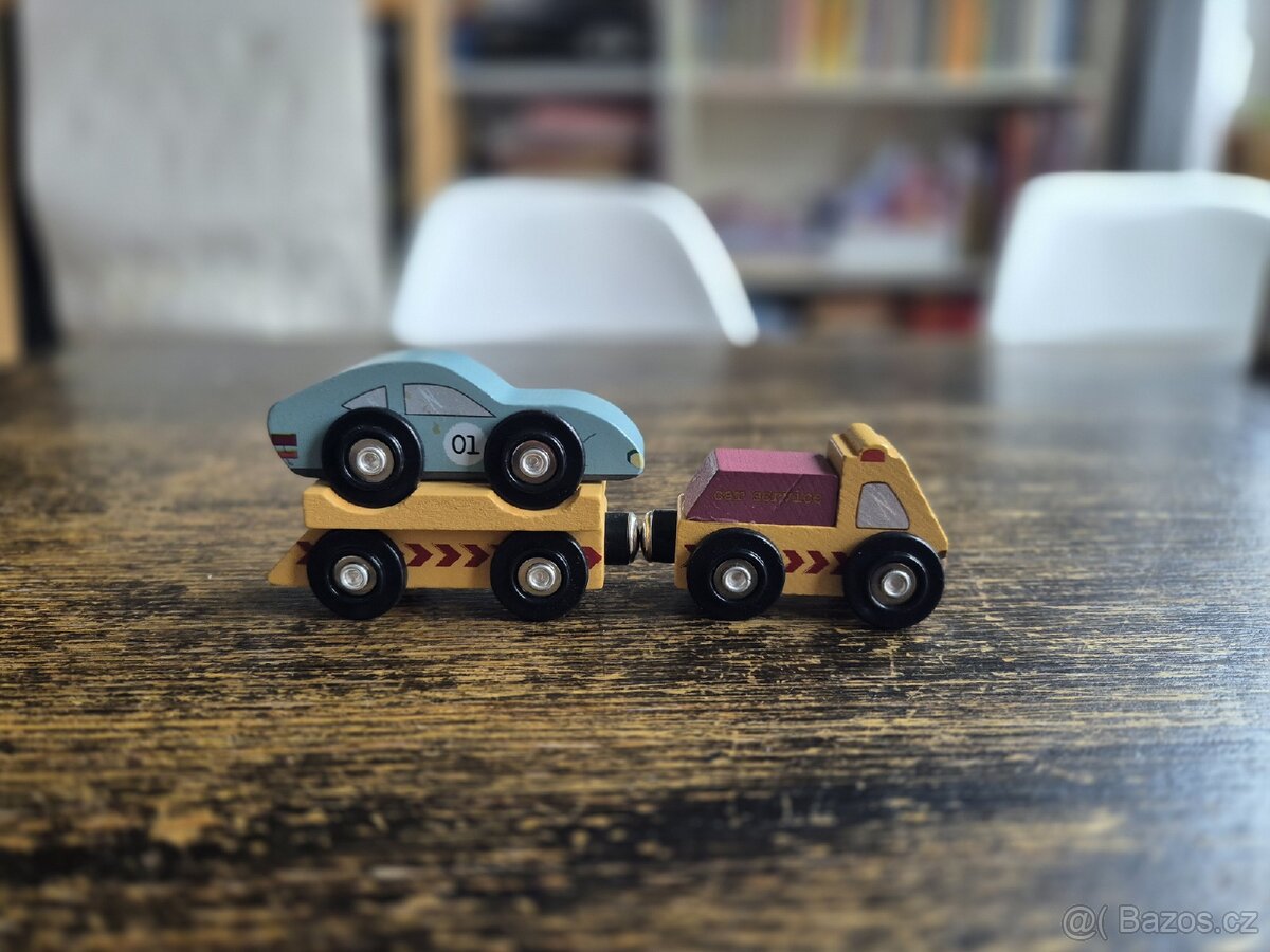 Autíčka na dřevěné koleje - 3