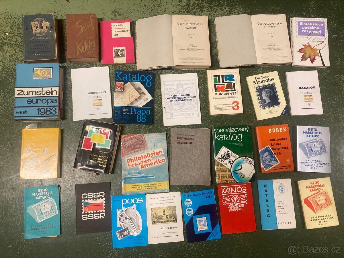 Filatelie literatura - 3