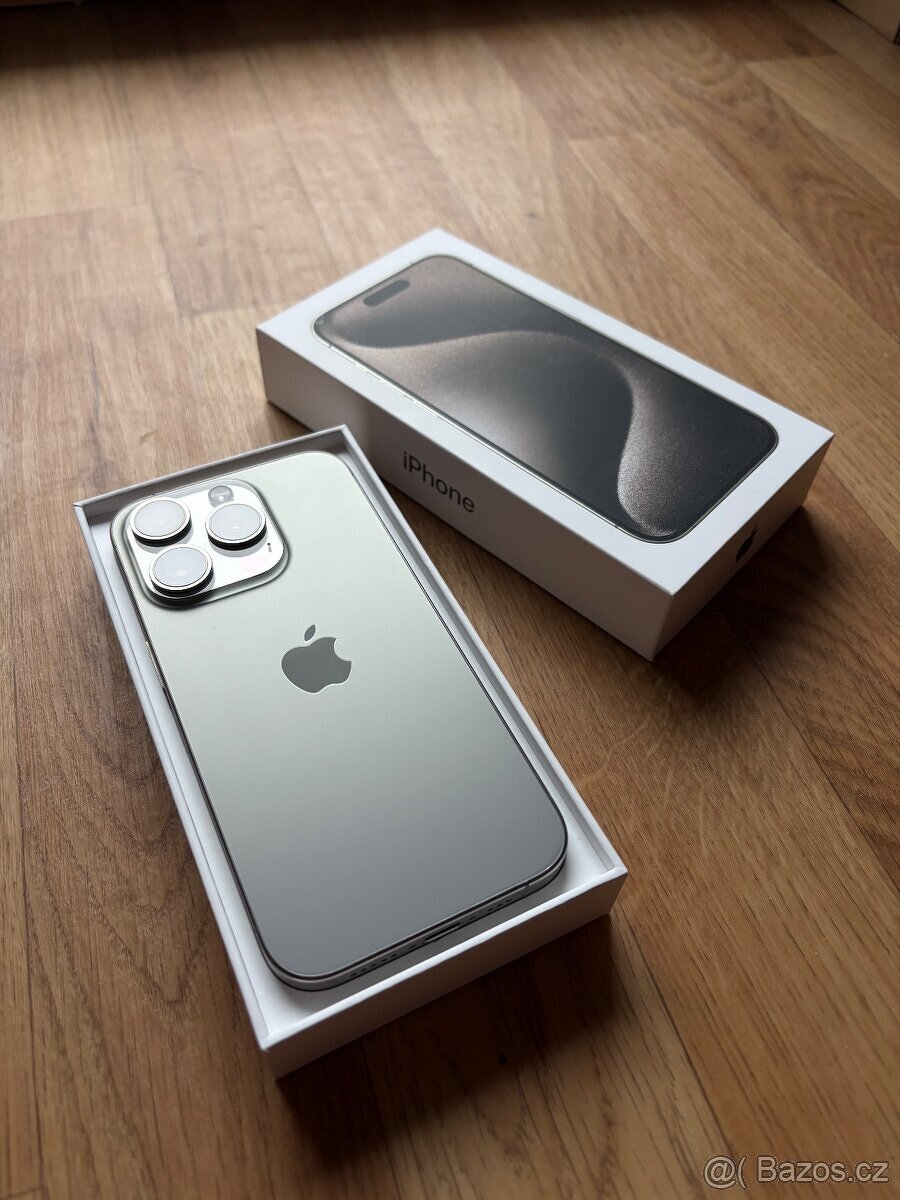 Apple iPhone 15 Pro 128GB přírodní - 3