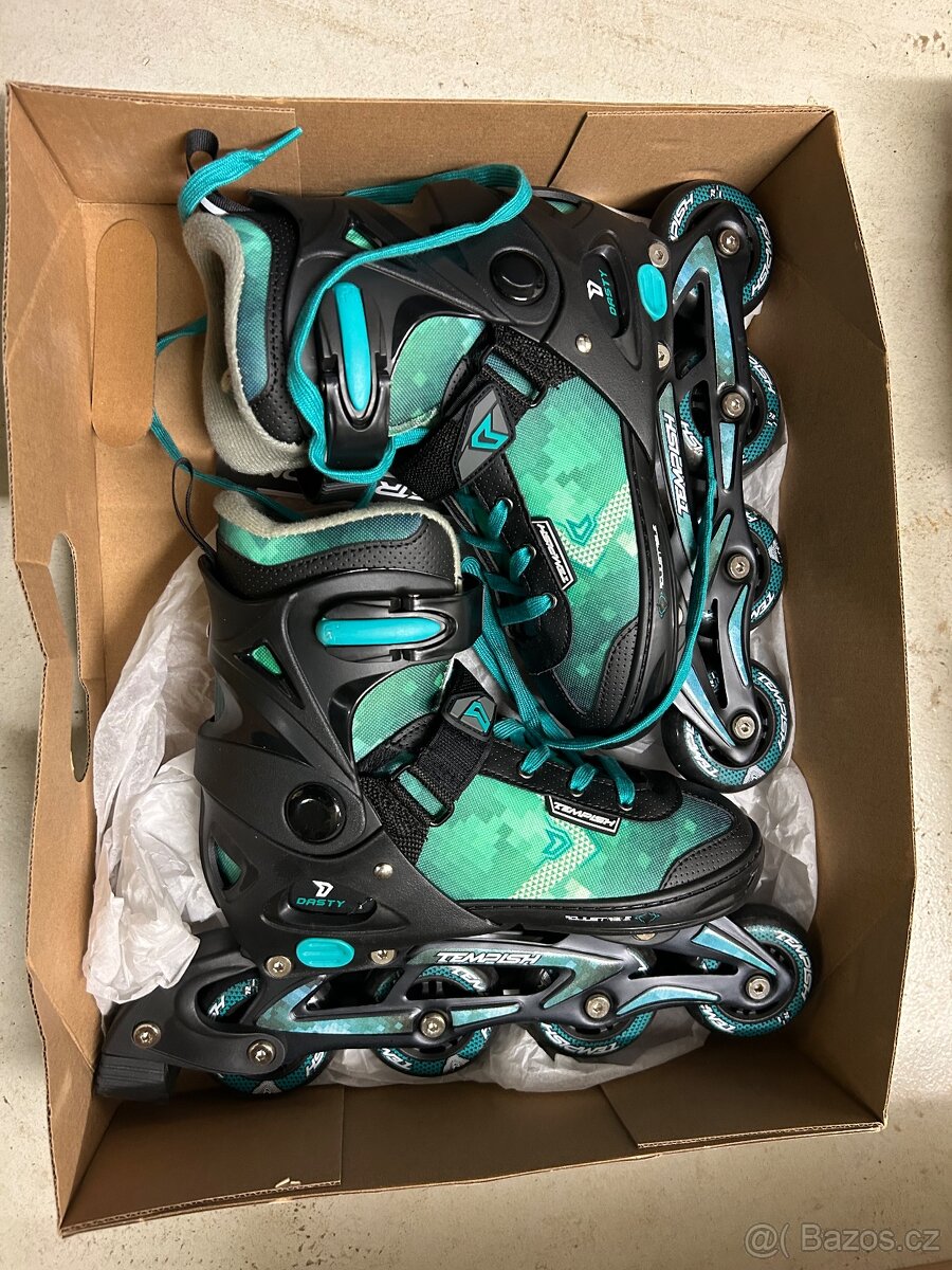 Prodám in-line brusle TEMPISH vel. 34-38 - 3