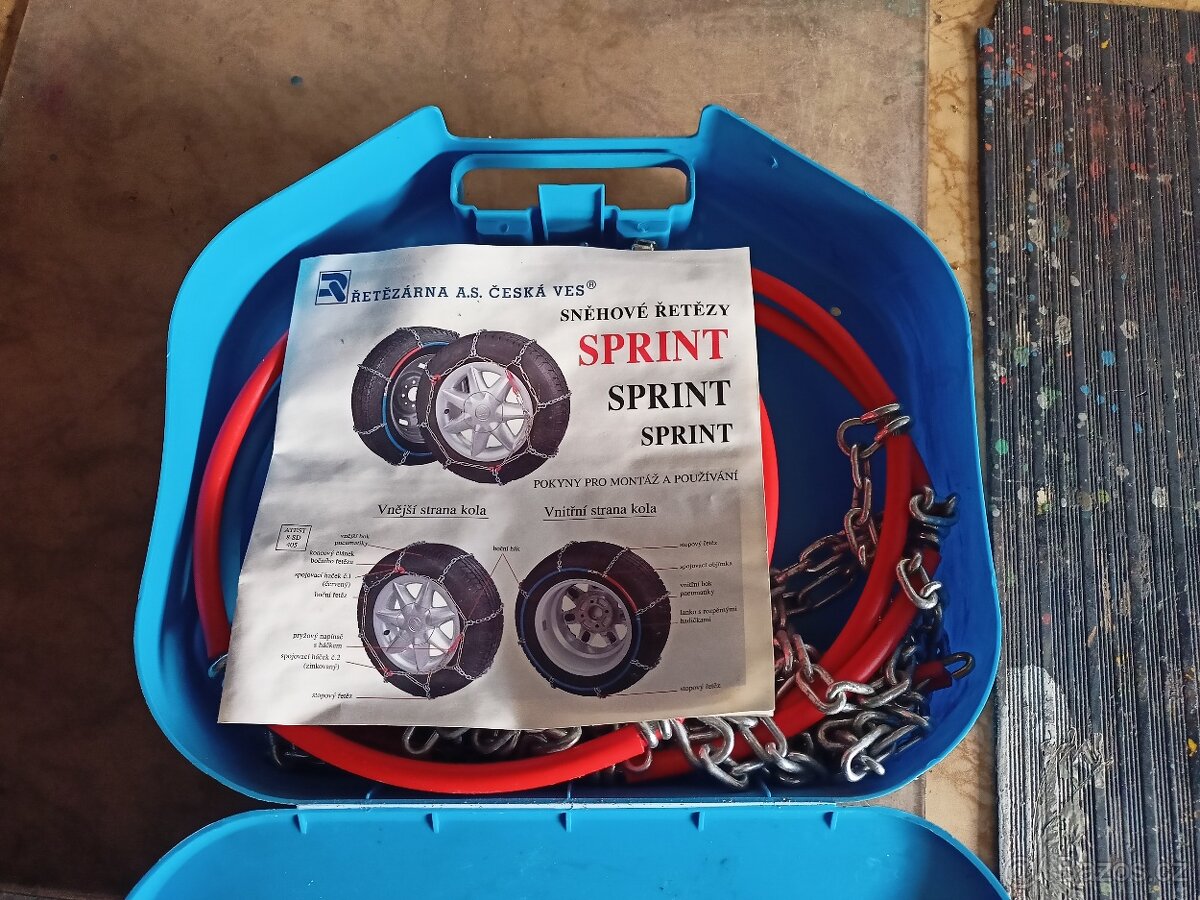 Sněhové řetězy SPRINT č.06 - 13" 14" 15" - 3