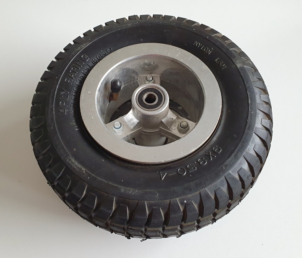 Kompletní kolo s kotoučem pr. 225mm autoventilek bezduš. - 3