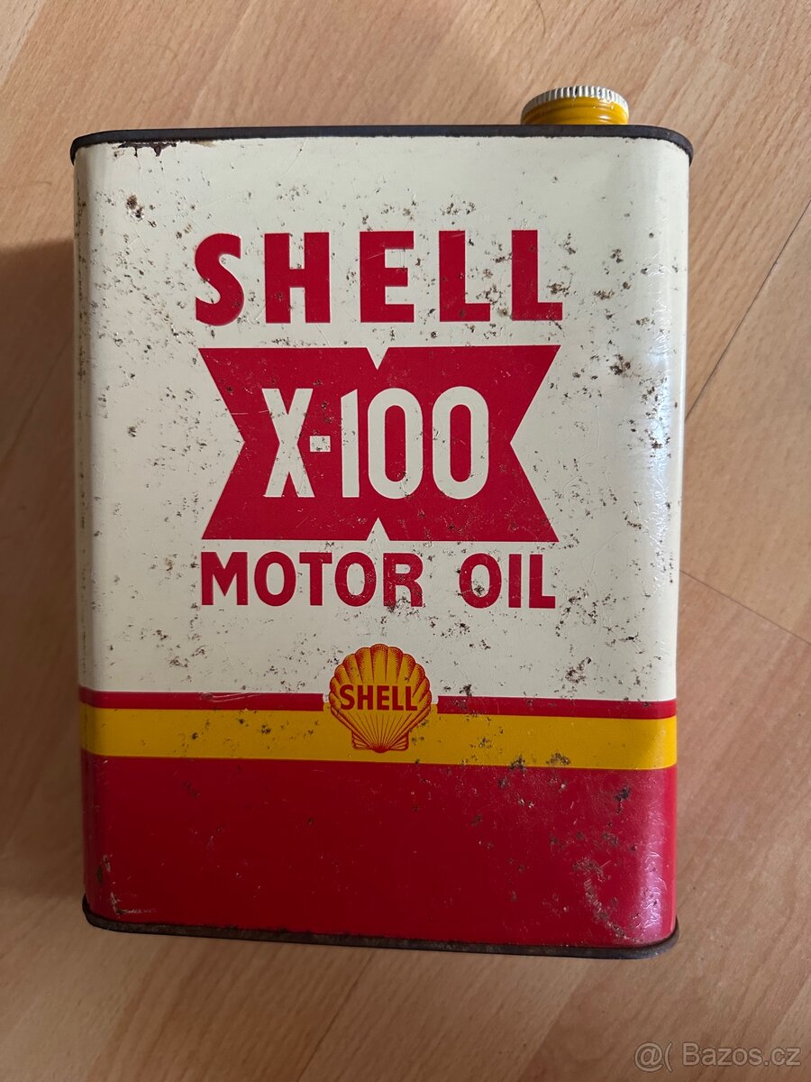 Stará plechovka Shell - 3